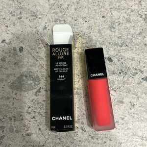 Chanel Rouge allure ink matte liquid lip colour in 144 vibrant